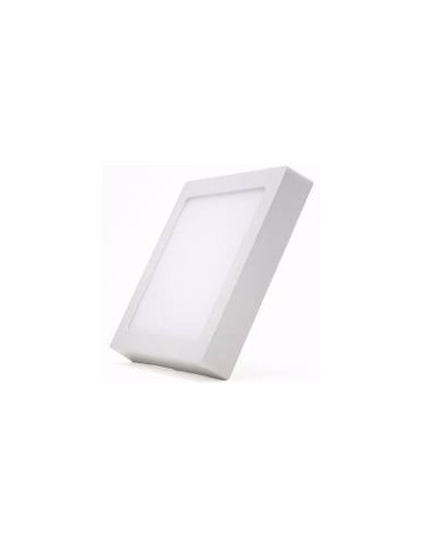 Interelec 402613 Panel Led Ext Cuadrado 18w/860 25x4cm 1600lm Luz Fria / De Sobre Poner Ext 402065 - 402613 (macroled Pec18