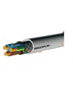 - Argenplas M375____ Mts. Cable   3 X   0.75 Blindado Taller  Rollo Gris