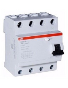 Abb ______ Disyuntor Din 4 X  40a 30ma Tetrapolar (a2440)