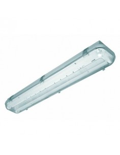 Interelec  402953 Liston Estanco Led 120cm 2 X   18w Sin Tub.o Blanco (lumenac Marea) 401896