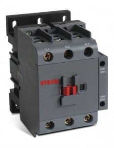 Steck Sk112a10m_ Contactor Din 3 X  12a Bob  220v 1na Baw Cb3a1210m7