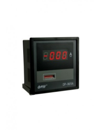 Baw Dp-96/5a        Amperimetro 96x96mm Digital P/tablero P/transformador