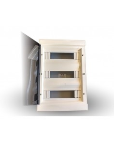 Genrod 0480036___  Caja Emb Qenergy 36b Pvc C/ 1p Q Para Termicas Din