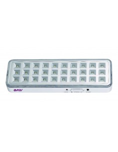 Baw Lled30dp   Luz De Emergencia  30 Leds 15 Horas Compacta (lled30dp-l) (interelec 403251)