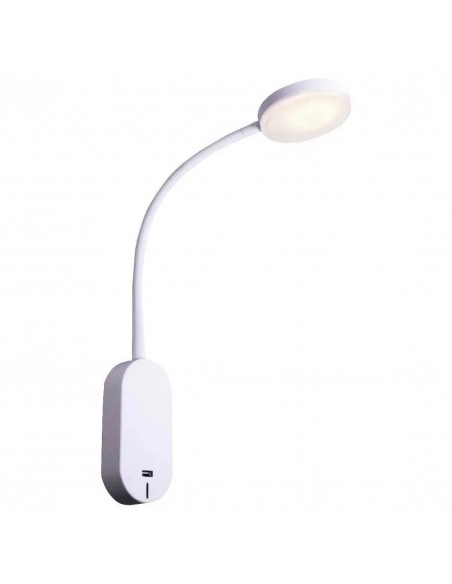 180g 4001/apc Rocket Cabecera 6w Blanco C/ Cargador Usb