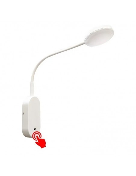 180g 4001/apc Rocket Cabecera 6w Blanco C/ Cargador Usb