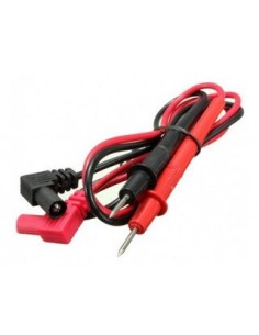 Cable Armado Para Tester Rojo Y Negro (puntas)