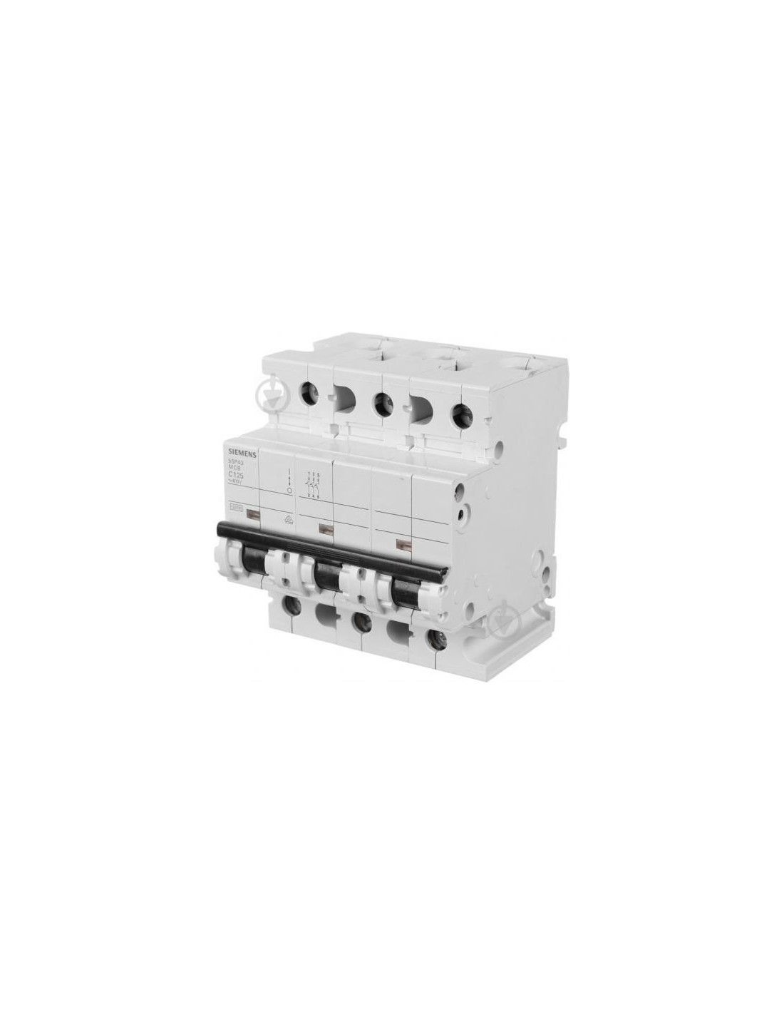 Siemens 5sp4392 7 termica Din 3 X 125a Tripolar 10ka curva C