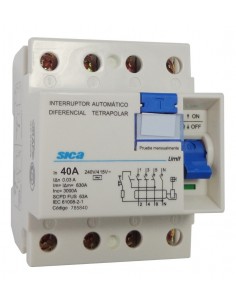 Sica 785840 Disyuntor Din 4...