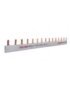 Steck S1f1000b Regla De Conexion  1 X 56 Polos     1000mm 80a (barra / Peine) (baw 64829 / Zoloda Pcz 1p  )