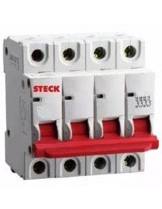 Steck Sdd4c100 Termica Din 4 X 100a 10ka Curva C (tetra)
