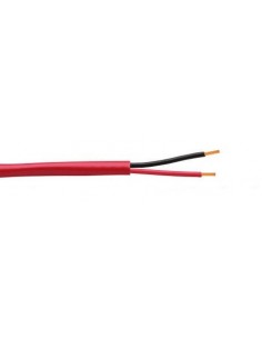 Cmptel Cd649 Mts. Cable Incendio 2 X  0..80 Sin Pantalla Rojo