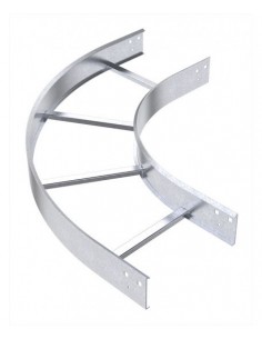 Elece Ce-64-90-600  Escalera Curva 90º  600mm Ala 64 Bandeja Portacable prodem