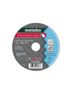 Metabo 616217000 Disco De Corte 115 X 1.0 X 22,23 Metalico  Inox Flex  Fino