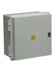 Roker Prd550   Gabinete Estanco   245 X 230 X 145   8 Bocas Din Ip65 C/bisag S/cerr Tapa Blanco (caja Termica Estanca)