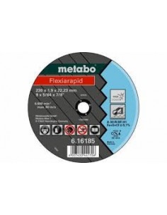 Metabo 616229000 Disco De Corte 230 X 1.9 X 22,23 Metalico  Flexirapid Tf42