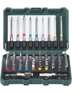 Metabo 626704000 Kit Caja De Puntas 71 Piezas