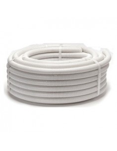 Genrod Getc 22l-p Mts. Caño Pvc Flexible Blanco 22mm Norma 320  //  (corrugado)