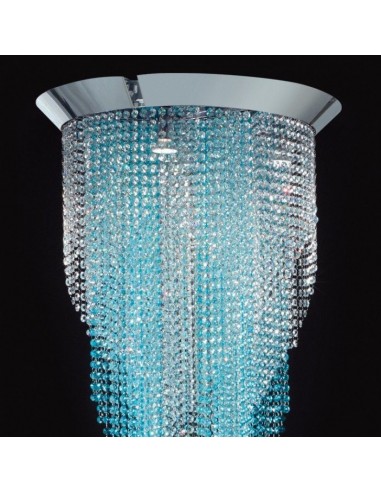 Magnalum Ofu007 Argentina Colgante 60 X 180  Metal Cristal Gu10 X 5
