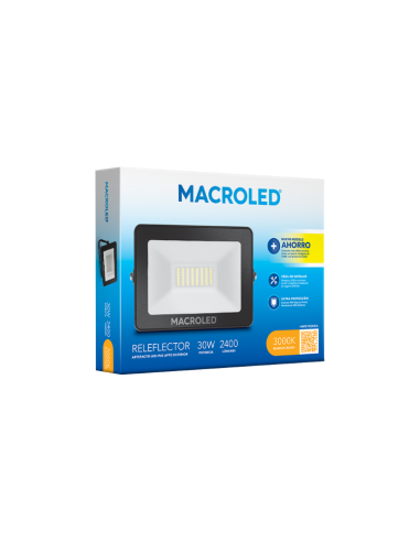 - Macroled Efl-30w-ww   Reflector Led...