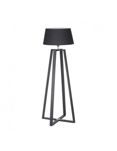 Carilux 1183b Lampara De Pie Madera...