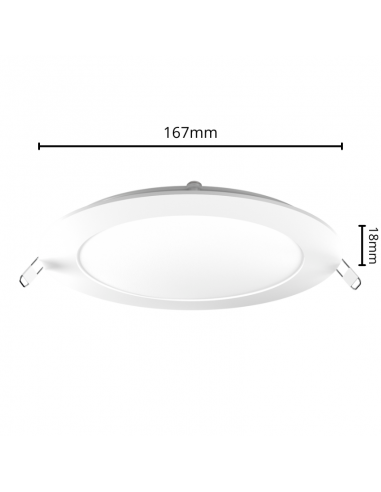 Macroled Per12nw  Panel Led Embutir...
