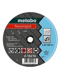 Metabo 616273000 Disco De Corte 180 X 1.5 X 22,23 Metal Novorapid 2