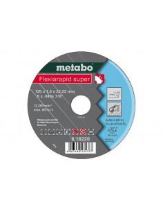 Metabo 616217000 Disco De Corte 115 X 1.0 X 22,23 Metalico  Inox Flex  Fino 2