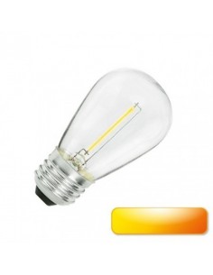 Interelec 403278 S14 E27 Led Naranja 1.2w Filamento Lampara Decorativa 2