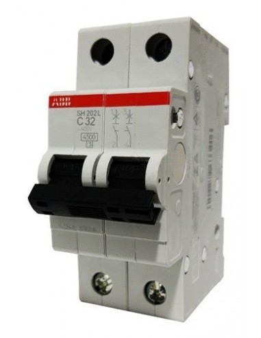 Abb Sh202 L-c10 Termomagnetica Din 2...