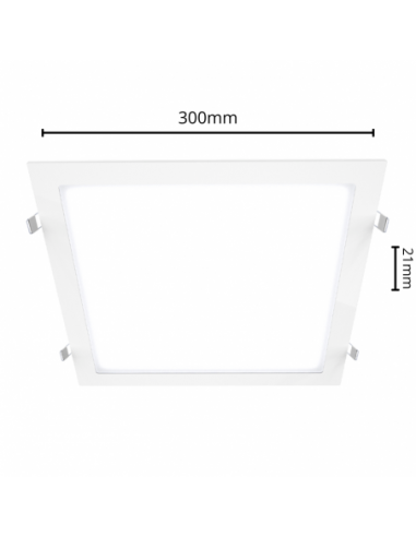 Interelec 403415 Panel Led Embutir...
