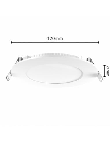 Interelec 403401 Panel Led Embutir...