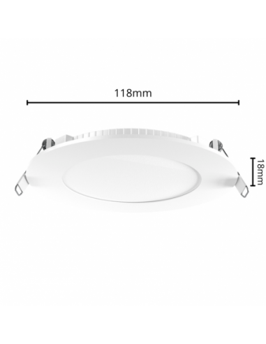 Macroled Per06cw Panel Led Embutir...