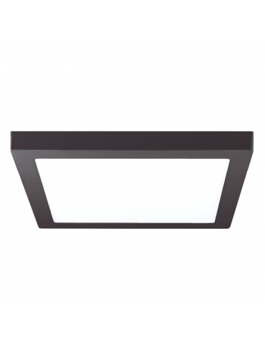 Interelec 404912 Plafon Led Negro...