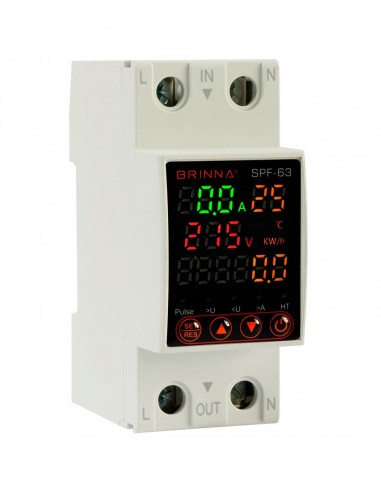 Brinna Spfw-63 Medidor Consumo Wifi +...